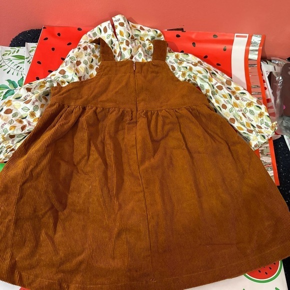 CORDUROY dress with shirt - Picture 4 of 4